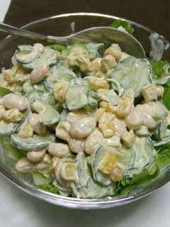 大豆のサラダ-レシピのメイン写真