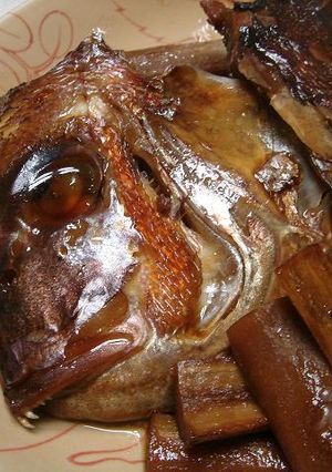 鯛の兜煮-レシピのメイン写真