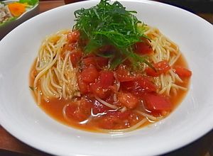 暑い夏はコレ♥トマトの冷製パスタ-レシピのメイン写真