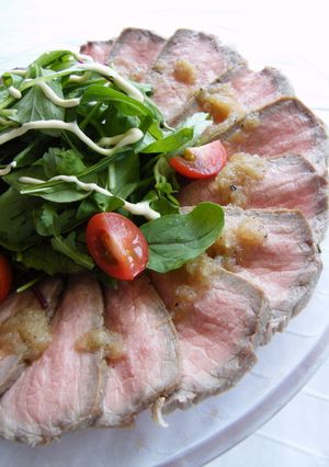 ローストビーフ 和風オニオンソース-レシピのメイン写真
