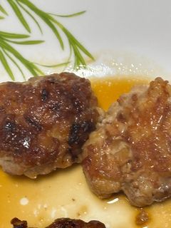 冷凍可!豚こまのしょうが焼き団子-レシピのメイン写真