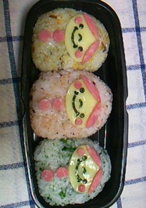 ♪簡単キャラ弁♪うなずきんちゃん♪-レシピのメイン写真