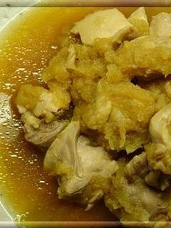放置で美味しく!鶏肉のみぞれ煮-レシピのメイン写真