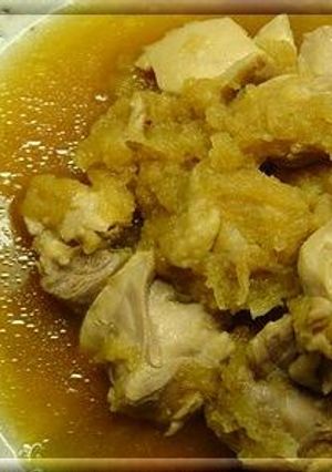 放置で美味しく！鶏肉のみぞれ煮-レシピのメイン写真