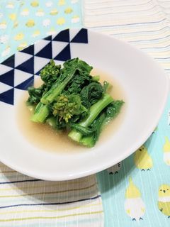 菜の花の辛子出汁和え-レシピのメイン写真