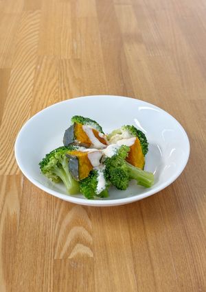 ブロッコリーとかぼちゃのサラダ-レシピのメイン写真