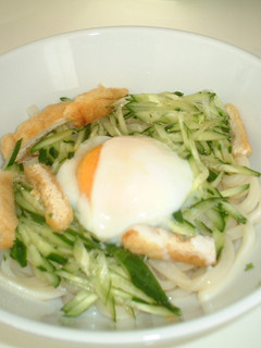 夏のお昼に♪冷たいうどん-レシピのメイン写真