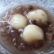 もっちりつるん☆冷たい白玉ぜんざい
