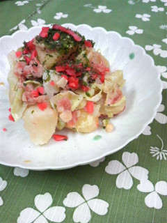☆お好み焼きの味のポテトサラダ☆-レシピのメイン写真