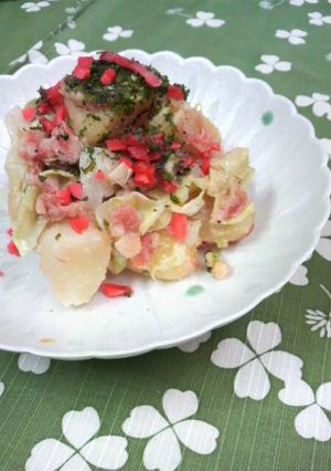 ☆お好み焼きの味のポテトサラダ☆-レシピのメイン写真