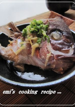 鯛の昆布茶酒蒸し-レシピのメイン写真