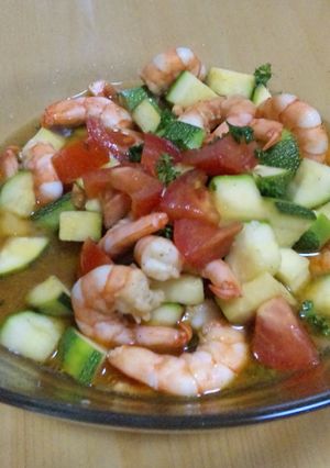 ズッキーニとトマトのコロコロマリネサラダ-レシピのメイン写真