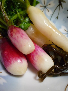 塩昆布で作る♪ミニ大根の簡単漬物-レシピのメイン写真