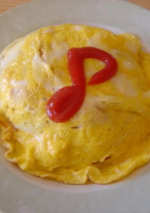 ぶきっちょさんでも失敗ナシ♪オムライス♪-レシピのメイン写真