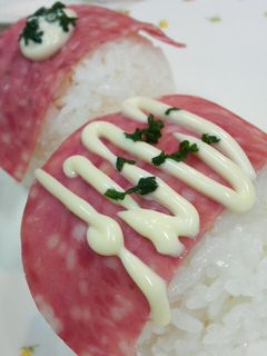*ハムマヨごはん*-レシピのメイン写真
