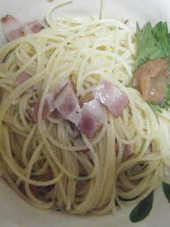 梅パスタ-レシピのメイン写真