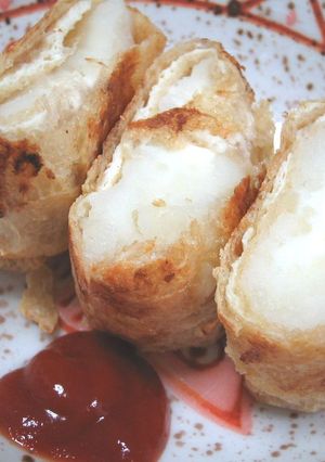 外はサクッと♪なじゃがもちロール-レシピのメイン写真