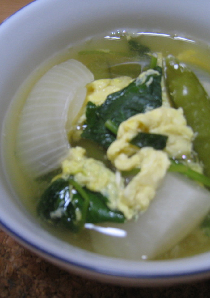 野菜と卵のスープ♪-レシピのメイン写真