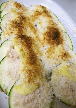 ズッキーニのツナマヨ焼き♥-レシピのメイン写真