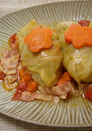 主菜～ロールキャベツ-レシピのメイン写真