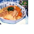 栄養満点!ごま風味の鶏じゃが