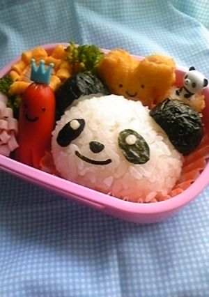 簡単パンダ弁当-レシピのメイン写真