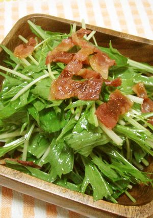 ：*：･水菜の美味しい食べ方・*：＊-レシピのメイン写真