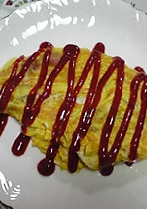 ｳｲﾝﾅｰﾁｰｽﾞｵﾑﾚﾂ-レシピのメイン写真