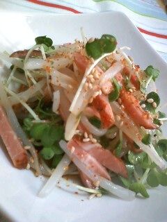 もやしと焼豚の簡単♪中華ポン酢和え-レシピのメイン写真
