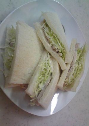 鶏ハムdeサンドイッチ-レシピのメイン写真