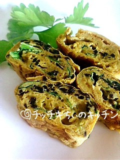 お弁当に✿カレー風味 塩昆布の卵焼き-レシピのメイン写真