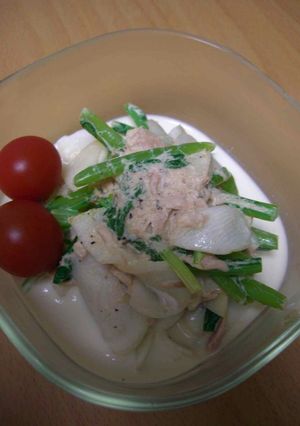 かぶとツナのマヨレモン醤油和え-レシピのメイン写真