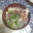 お刺身やお寿司と一緒に、鯛のあら汁🐟