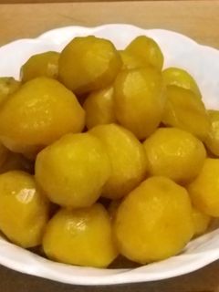 栗の甘露煮-レシピのメイン写真