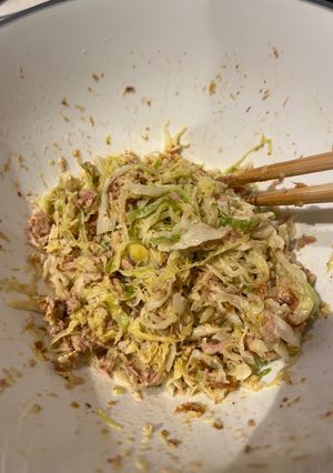 キャベツ大量消費のツナサラダ-レシピのメイン写真