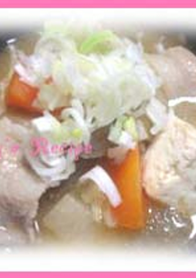 簡単和食♡具だくさんのおいしいとん汁♡-レシピのメイン写真