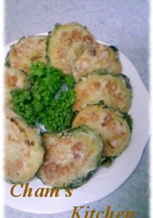 サクッ!!れんこんの明太子シソはさみ揚げ-レシピのメイン写真