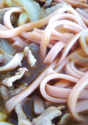 レトルトカレーでカレーうどん-レシピのメイン写真