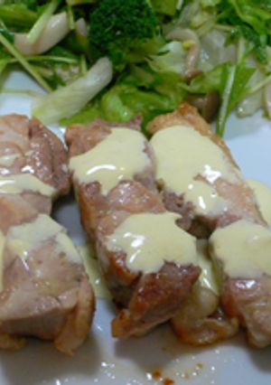 チキンの♡からしマヨソース♡-レシピのメイン写真