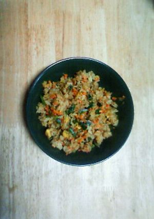 高野豆腐入りチャーハン-レシピのメイン写真