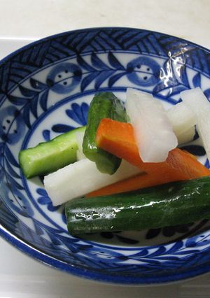 三色野菜の甘酢漬け-レシピのメイン写真