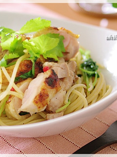 グリルチキンのパスタ ハーブ風味-レシピのメイン写真