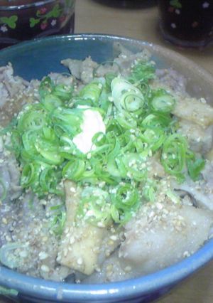 超簡単♪豚味噌バター丼-レシピのメイン写真