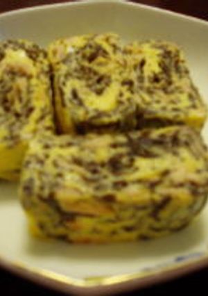 もずくとツナの玉子焼き-レシピのメイン写真
