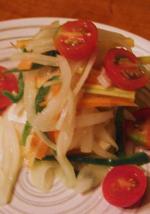 たっぷり野菜と豆腐をオリーブと塩で！-レシピのメイン写真