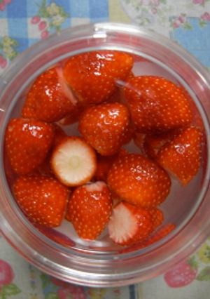 マイルドいちご酒-レシピのメイン写真