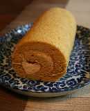 全粒粉入り☆きな粉のロールケーキ