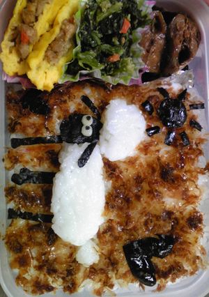 キャラ弁★羊●ショー●-レシピのメイン写真