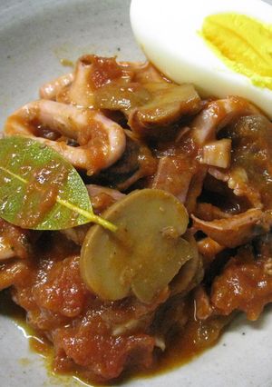 イカのトマト煮-レシピのメイン写真