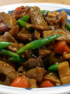 煮豚のタレでいり鶏 お弁当のおかず-レシピのメイン写真